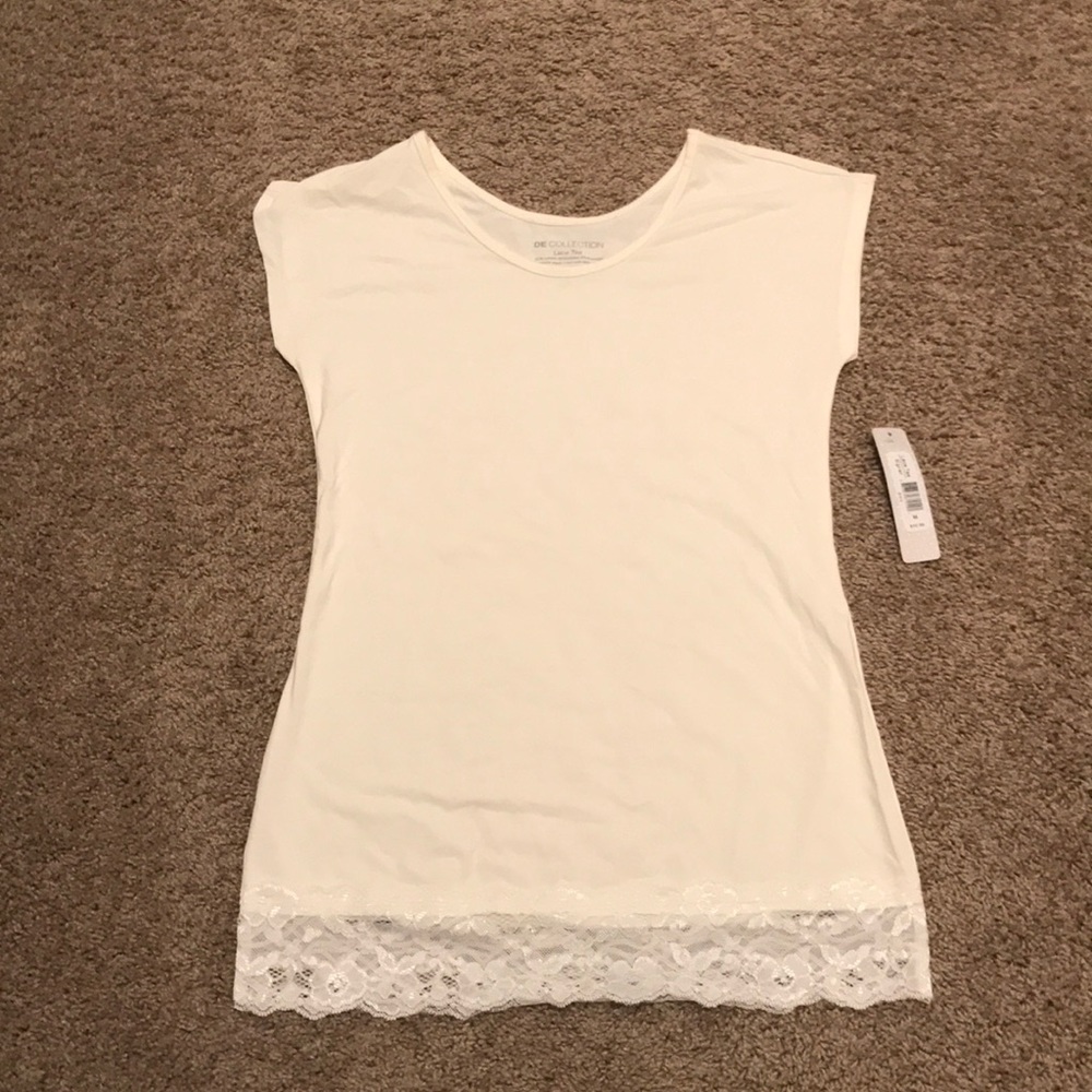 Brand New Downeast Lace Tee